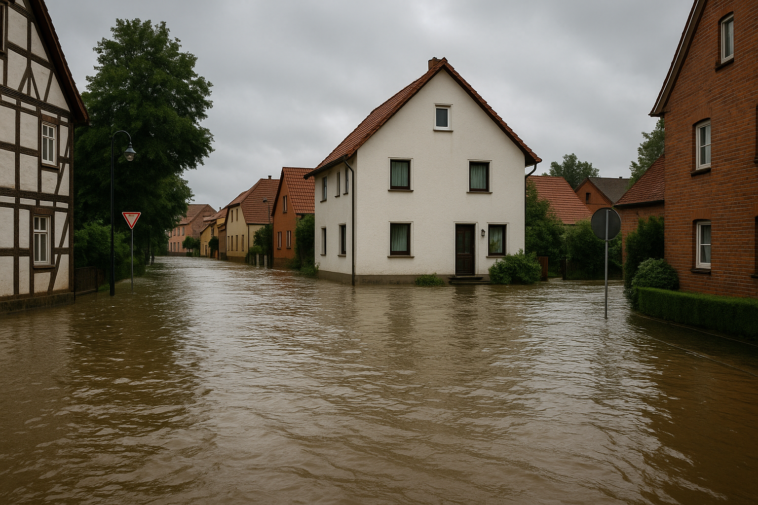 Überflutungen durch Starkregen - starkregen-sicher